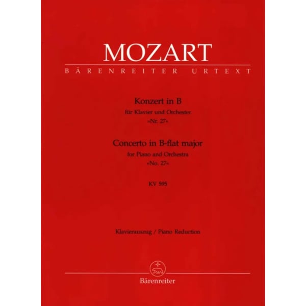 MOZART - Piano Concerto No. 27 in B-flat major KV 595