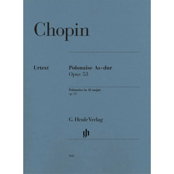 Chopin - Polonaise In A Flat Op.53 - Henle Urtext