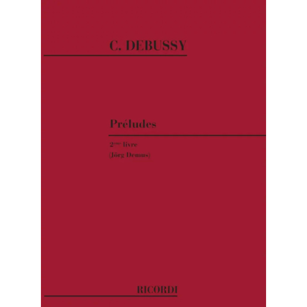 Debussy - Preludes - 2Eme Livre