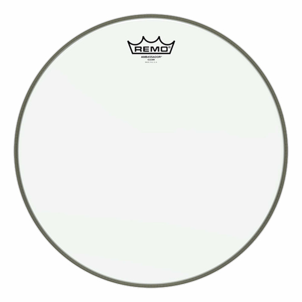 REMO PELLE AMBASSADOR 13" TRASPARENTE BA-0313-00