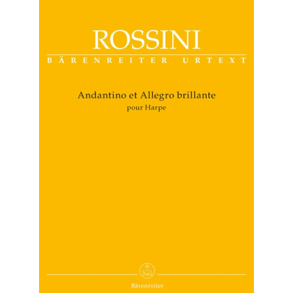 ROSSINI - ANDANTINO ET ALLEGRO BRILLANTE pour Harpe