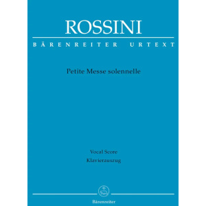 ROSSINI - PETITE MESSE SOLENNELLE Vocal Score