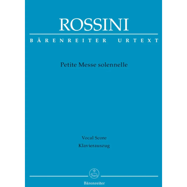 ROSSINI - PETITE MESSE SOLENNELLE Vocal Score