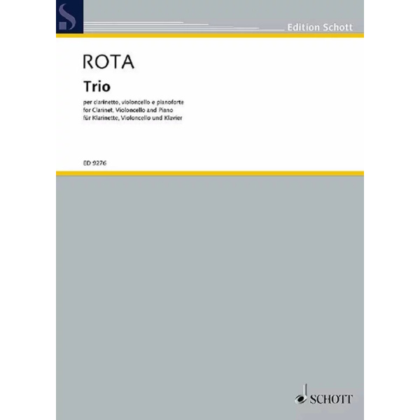 ROTA - Trio - Clarinetto Violoncello e Piano