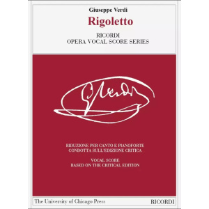 VERDI - RIGOLETTO - RICORDI CRITICAL EDITION