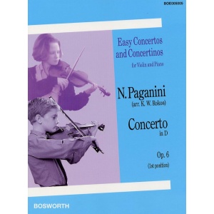 PAGANINI - CONCERTO IN D MAJOR OP.6 (ROKOS)