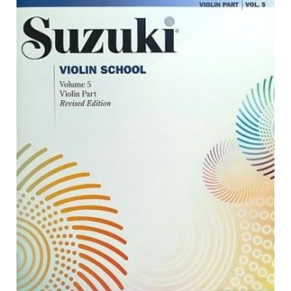 SUZUKI - Violin School 5 - Revised edition