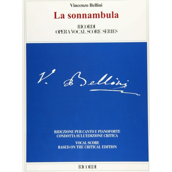 BELLINI - LA SONNAMBULA - EDIZIONE CRITICA