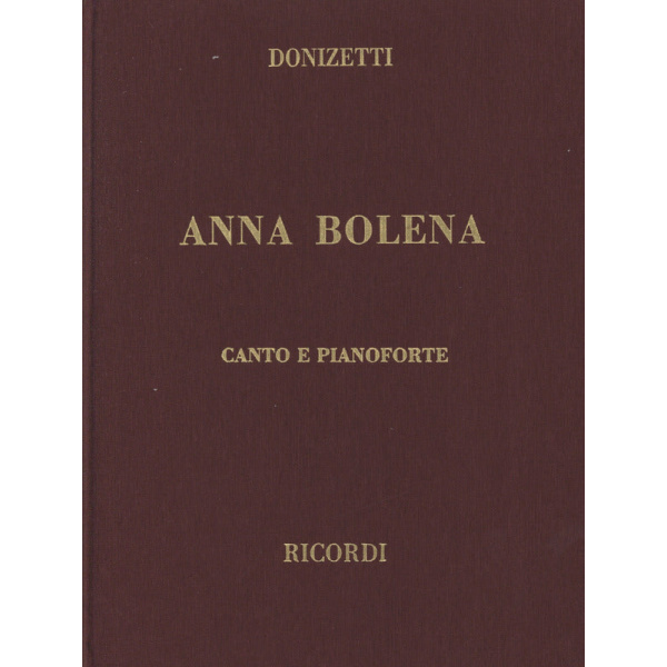 DONIZETTI - Anna Bolena - Hard Cover