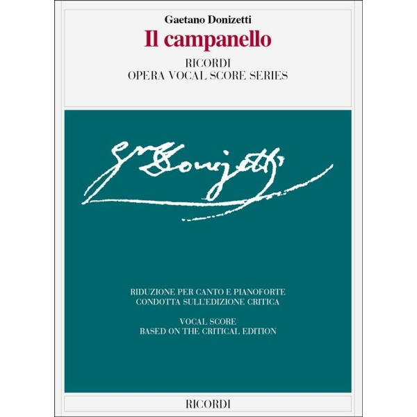 DONIZETTI - IL CAMPANELLO - EDIZIONE CRITICA