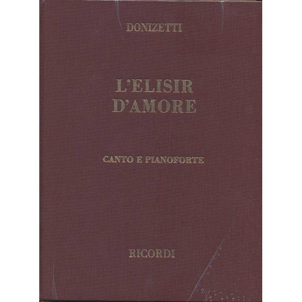DONIZETTI - L'Elisir D'Amore - Hard Cover