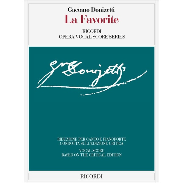 DONIZETTI - LA FAVORITE - EDIZIONE CRITICA