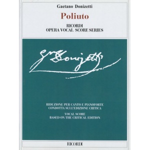DONIZETTI - POLIUTO -EDIZIONE CRITICA
