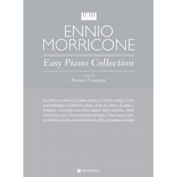 CONCINA - ENNIO MORRICONE EASY PIANO COLLECTION