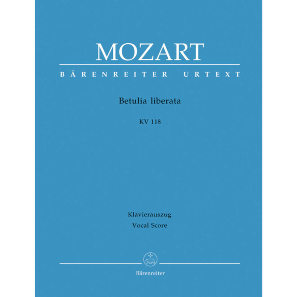 MOZART - BETULIA LIBERATA