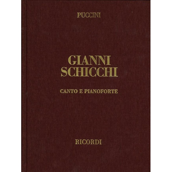PUCCINI - GIANNI SCHICCHI - HARD COVER