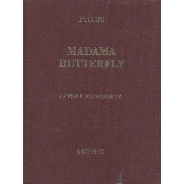 PUCCINI - MADAME BUTTERFLY - HARD COVER