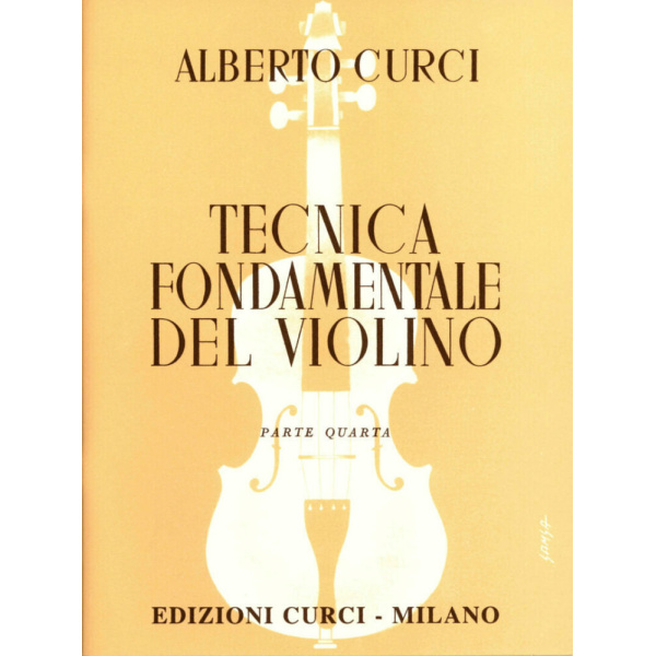 CURCI - TECNICA FONDAMENTALE DEL VIOLINO 4
