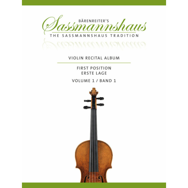 SASSMANNSHAUS - Violin Recital Album First Position vol. 1