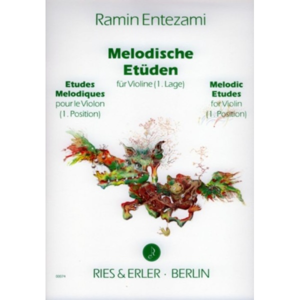 ENTEZAMI - MELODISCHE ETUDEN VIOLIN VOL.1