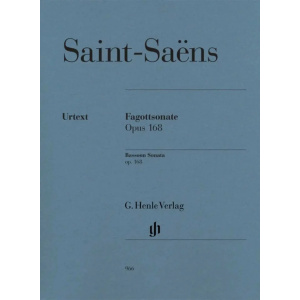 SAINT-SAENS  - Bassoon Sonata op 168