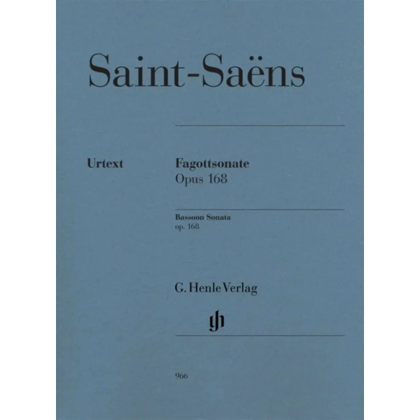 SAINT-SAENS  - Bassoon Sonata op 168
