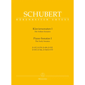 SCHUBERT - Piano Sonatas Volume I