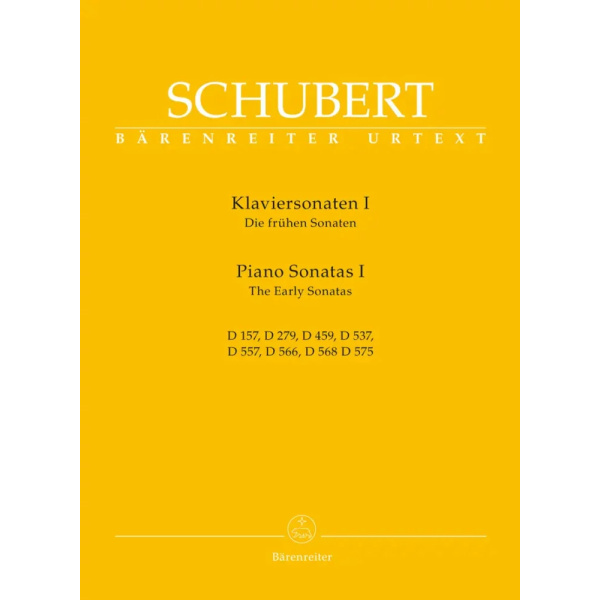 SCHUBERT - Piano Sonatas Volume I