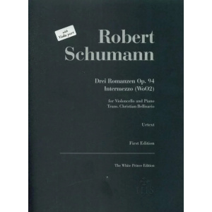 SCHUMANN - DREI ROMANZEN OP. 94 Violoncello and Piano