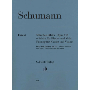 SCHUMANN - FAIRY-TALES PICTURES OP.113 - VERSION FOR VIOLIN AND PIANO