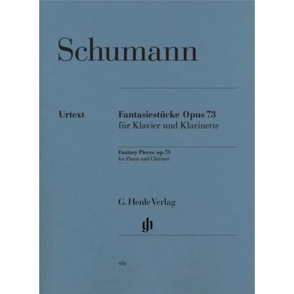 SCHUMANN - Fantasy Pieces Op. 73 for Piano and Clarinet