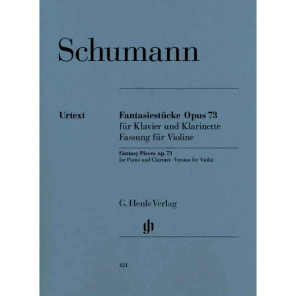 SCHUMANN - FANTASY PIECES OP.73 - VERSION FOR VIOLIN