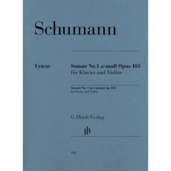 SCHUMANN - Sonata Nr.1 in A minor op.105 - Piano and Violin