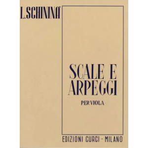 SCHININÀ - Scale e Arpeggi Op.7