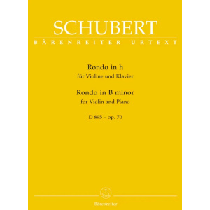 Schubert - Rondo for Violin and Piano in B minor op. 70 D 895