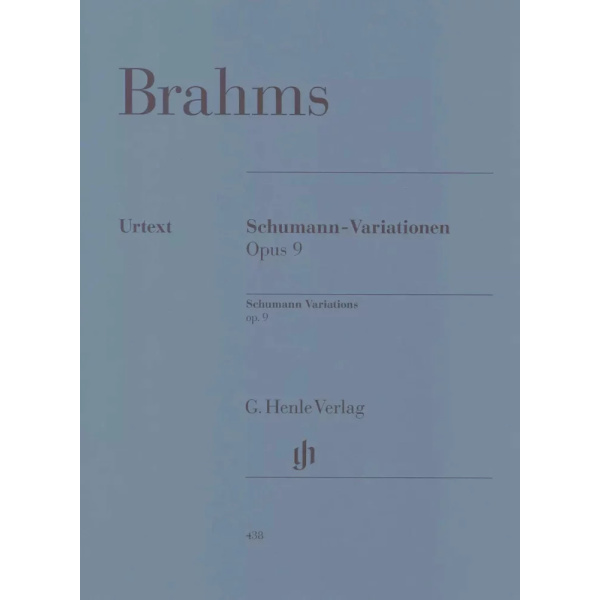 BRAHMS - SCHUMANN VARIATIONS OP. 9