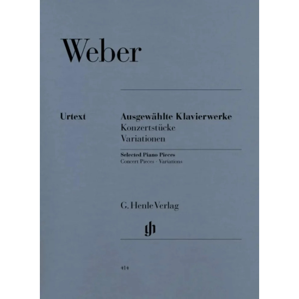 WEBER - Selected Piano Works