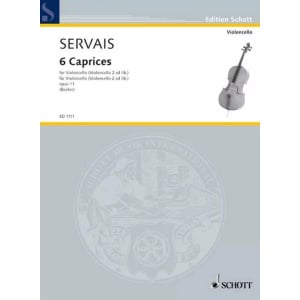 SERVAIS - 6 Caprices Op. 11