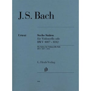 BACH - Six Suites BWV 1007-1012 for Violoncello Solo