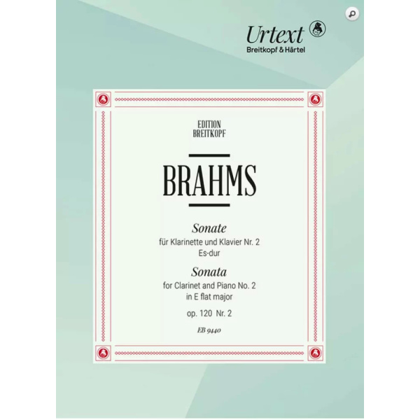 BRAHMS - Sonata No. 2 in E Flat Major Op. 120/2