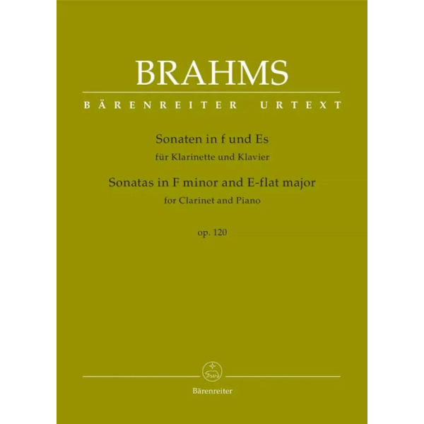 BRAHMS - Sonatas for Clarinet and Piano op. 120
