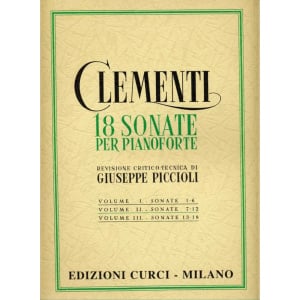 Clementi - Sonate (18) Vol. 2 (Piccioli)
