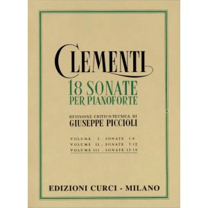 Clementi - Sonate (18) Vol. 3 (Piccioli)