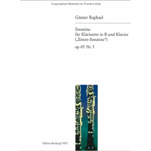 GÜNTER - Sonatina Op. 65/3