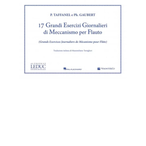 TAFFANEL-GAUBERT - 17 Grandi Esercizi Giornalieri di Meccanismo