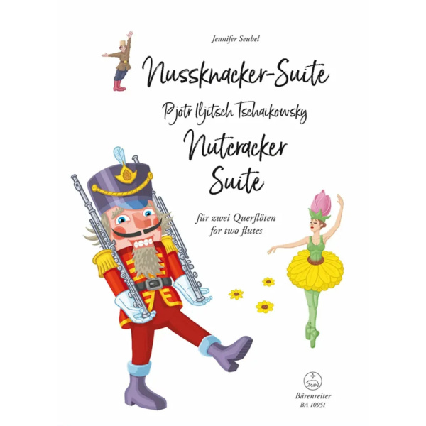 TSCHAIKOWSKY - Nutcraker Suite For Two Flutes