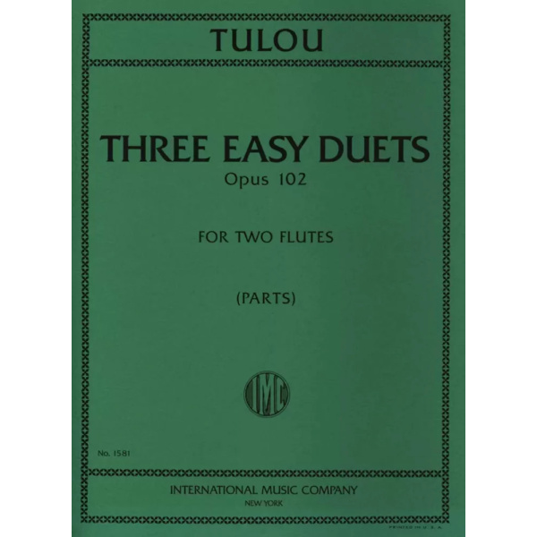 TULOU - Three Easy Duets Op. 102
