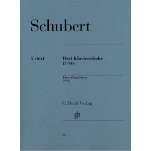 SCHUBERT - 3 Piano Pieces (Impromptus) op. post. D 946