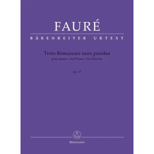 FAURE - Trois Romances sans Paroles Op. 17 No. 52