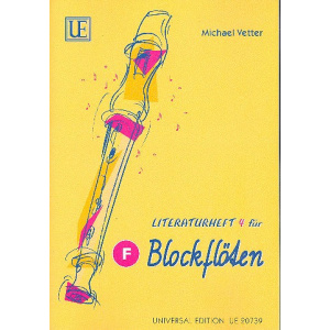 VETTER - Literatur Heft 4 fur Blockfloten